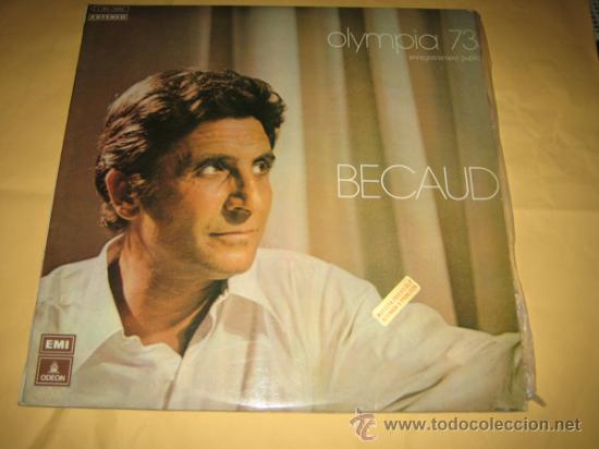 Discos de vinilo: GILBERT BECAUD - OLYMPIA 73 - - Foto 1