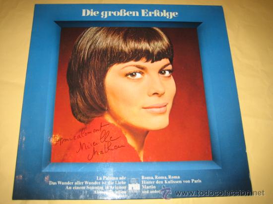 Discos de vinilo: MIREILLE MATHIEU - ED. GERMANY - A&Ntilde;OS 60 - Foto 1