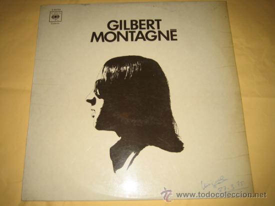 Discos de vinilo: GILBERT MONTAGN&Eacute; - ED. SPAIN 1971 - Foto 1