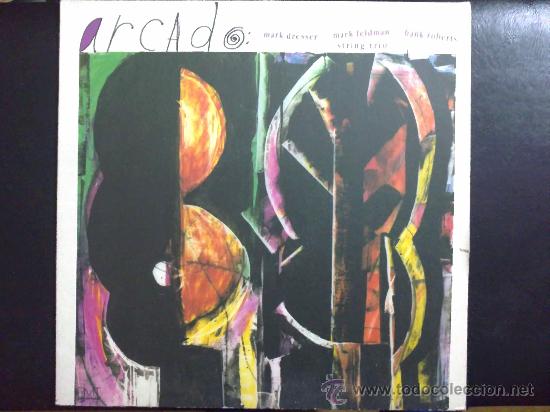 Discos de vinilo: ARCADO - MARK DRESSER, MARK FELDMAN. HANK ROBERS - LP - Foto 1