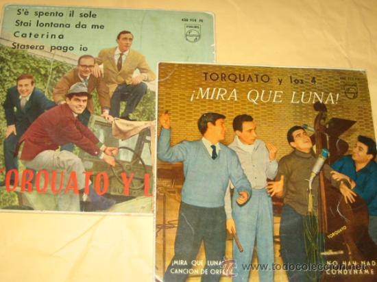Discos de vinilo: TORQUATO Y LOS 4 - LOTE DE DOS SINGLES - Foto 1