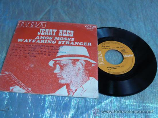 Discos de vinilo: Jerry  Reed, Amos Moses - Wayfaring Stranger - Foto 1