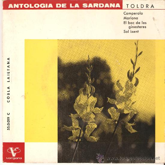 Discos de vinilo: ANTOLOGIA DE LA SARDANA - Foto 1