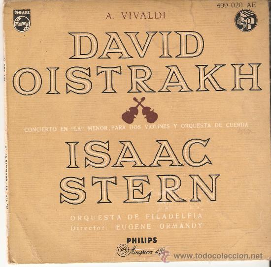 Discos de vinilo: A. VIVALDI DAVID OISTRAKH ISAC STERN - Foto 1