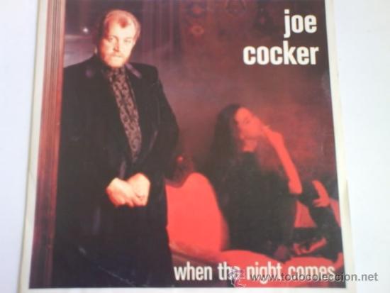Discos de vinilo: JOE COCKER WHEN THE NIGHT COMES - Foto 1