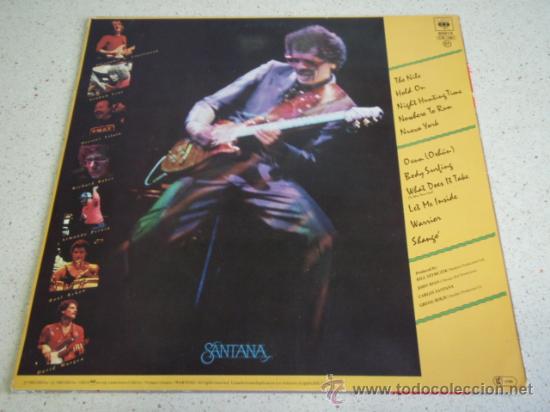 Discos de vinilo: SANTANA  SHANGO  1982 - HOLANDA LP33 CBS - Foto 2