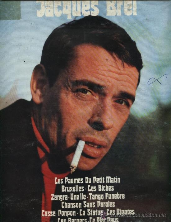 Discos de vinilo: Jacques Brel - Ces paumes du petit matin - Foto 1