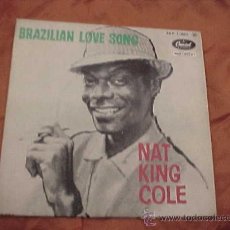 Discos de vinilo: NAT KING COLE. BRAZILIAN LOVE SONG. EP. EDICION FRANCESA. CAPITOL