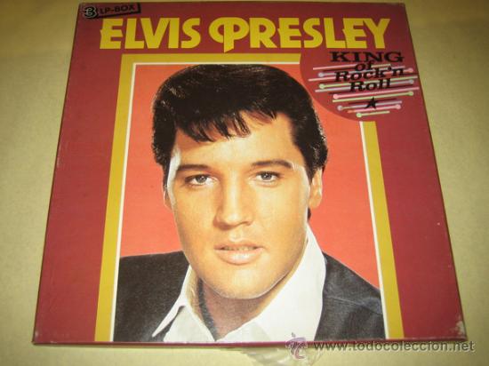 Discos de vinilo: ELVIS PRESLEY - CAJA CON TRES LPS - - Foto 1