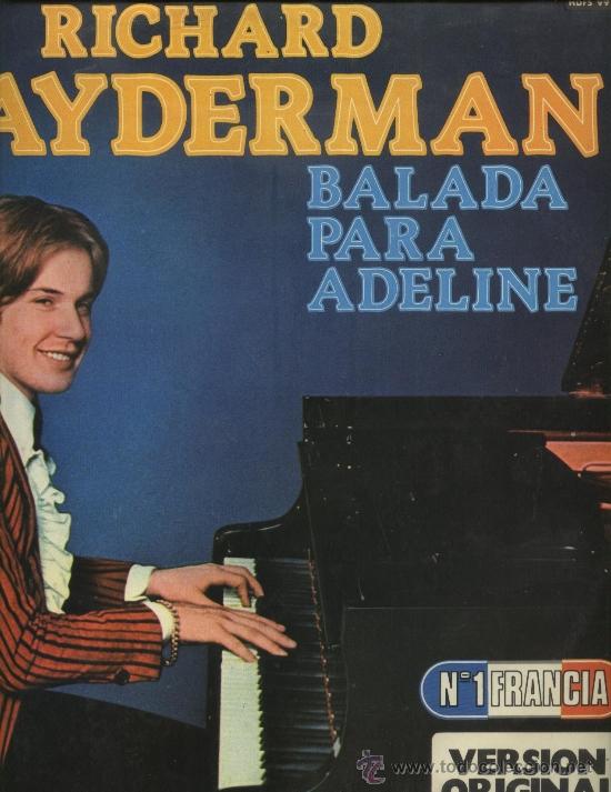 Discos de vinilo: Richard Clayderman - Balada para Adeline - Foto 1