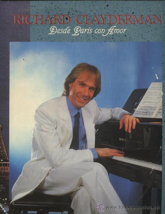 Discos de vinilo: Richard Clayderman - Desde Par&iacute;s con amor - Foto 1