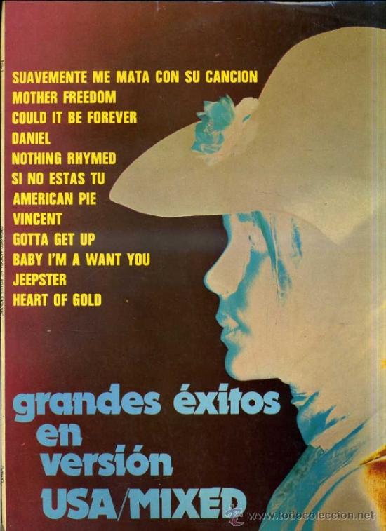 Discos de vinilo: GRANDES &Eacute;XITOS EN VERSI&Oacute;N USA MIXED (OLYMPO, 1973) - Foto 1