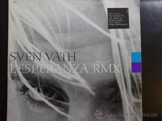 Discos de vinilo: SVEN VATH - LESPERANZA REMIX - DISCO 2 - MAXI SINGLE - Foto 1