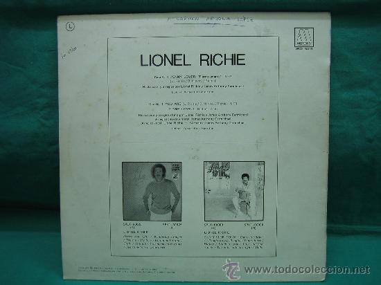 Discos de vinilo: LP  Lionel Richie 1985 - Foto 2