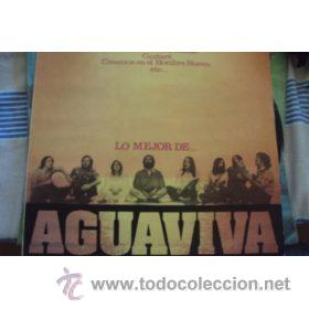 Discos de vinilo: AGUAVIVA - LO MEJOR 1980 - Foto 1