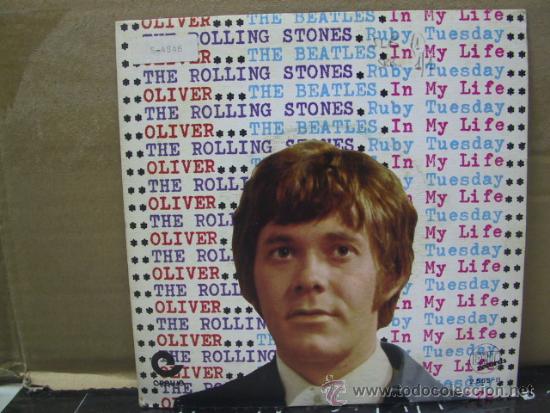 Discos de vinilo: OLIVER - RUBY TUESDAY / IN MY LIFE - PROMO - EDICION ESPA&Ntilde;OLA - EXIT 1970 - Foto 1