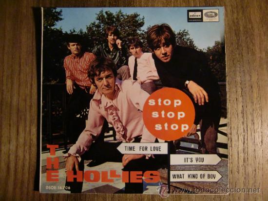 Discos de vinilo: THE HOLLIES &rdquo;Stop Stop Stop&rdquo; SPANISH EP Odeon DSOE 16706 - Foto 1