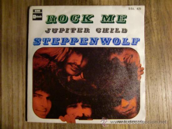 Discos de vinilo: STEPPENWOLF &rdquo;ROCK ME&rdquo; SPANISH 7&rdquo; - Foto 1