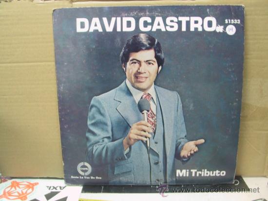 Discos de vinilo: DAVID CASTRO - MI TRIBUTO -  ORIGINAL U.S.A. - CHAPEL 1979 - Foto 1