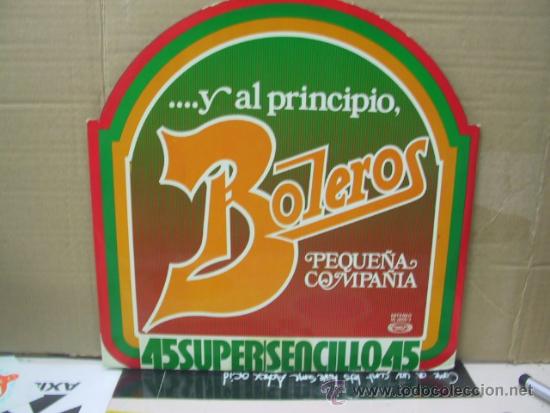 Discos de vinilo: PEQUE&Ntilde;A COMPA&Ntilde;IA - BOLEROS - MOVIEPLAY 1978 - Foto 1