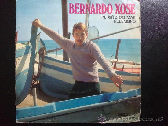 Discos de vinilo: BERNARDO XOSE - PEIXI&Ntilde;O DO MAR - SINGLE DE VINILO - Foto 1