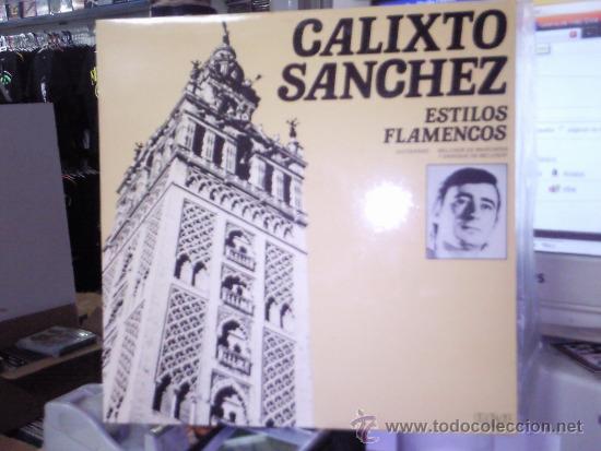 Discos de vinilo: calixto sanchez    estilos flamencos - Foto 1