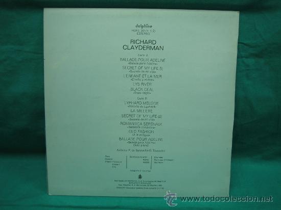 Discos de vinilo: LP Richard Clayderman 1977 - Foto 2