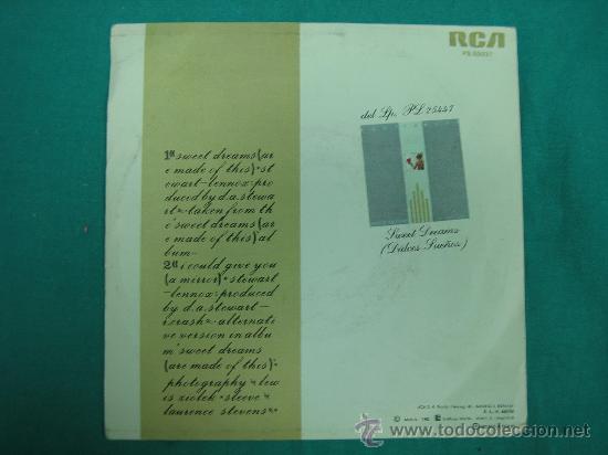 Discos de vinilo: Singels Sweet Dreams 1982 - Foto 2