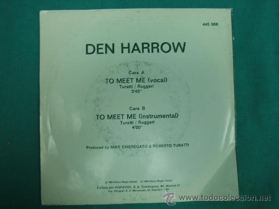 Discos de vinilo: Singels Den Harrow 1983 - Foto 2