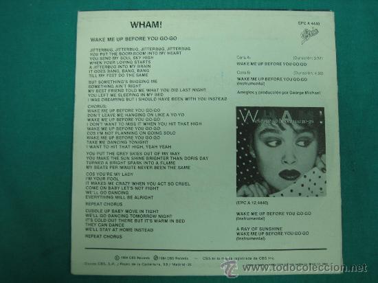 Discos de vinilo: Singels Wham 1984 - Foto 2