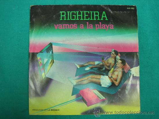 Discos de vinilo: Singels Righeira 1983 - Foto 1