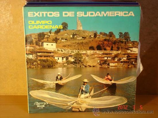 Discos de vinil: Olimpo Cardenas - Exitos de Sudamerica - Olympo L-179 - 1974