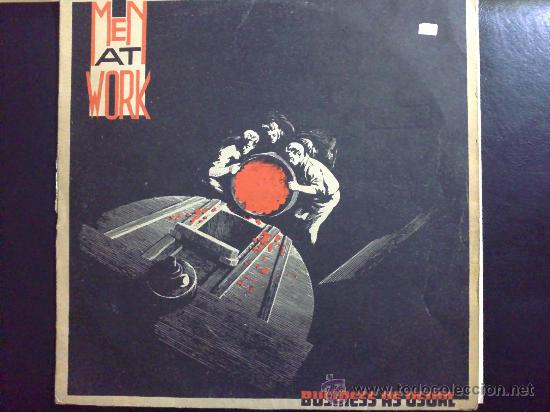 Discos de vinilo: MEN AT WORK, BUSINESS AS USUAL - LP - Foto 1
