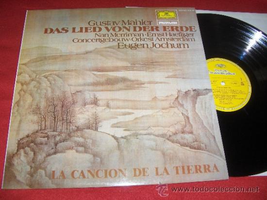 Discos de vinilo: GUSTAV MAHLER Das lied von erde AMSTERDAM/JOCHUM LP 1984 Deutsche grammophon