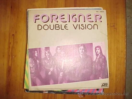 Discos de vinilo: FOREIGNER. DOUBLE VISION.   ATLANTIC 1978 - Foto 1
