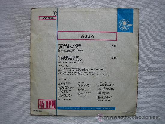 Discos de vinilo: Singels Abba 1979 - Foto 2