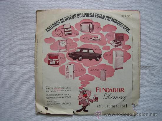 Discos de vinilo: SINGELS ROY ORBISON 1969 DISCO FUNDADOR - Foto 2