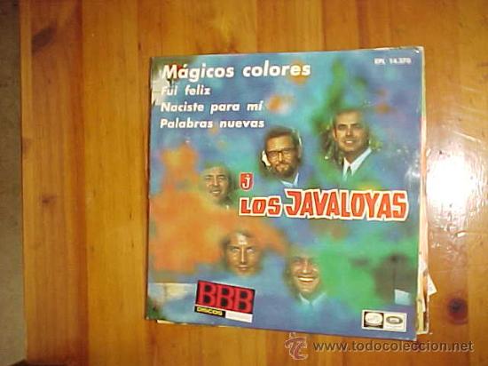 Discos de vinilo: LOS JAVALOYAS. MAGICOS COLORES. EP. EMI 1967 MICROSURCO - Foto 1