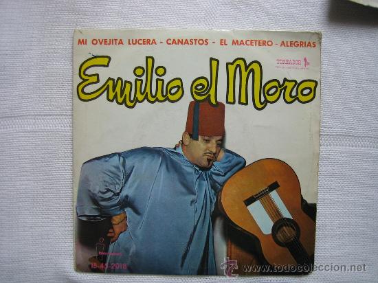 Discos de vinilo: SINGELS EMILIO EL MORO 1961 - Foto 1