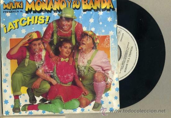 Discos de vinilo: MONANO Y SU BANDA : ATCH&Iacute;S (EMI, 1986) - Foto 1