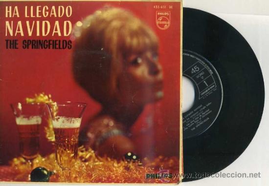 Discos de vinilo: THE SPRINGFIELDS : HA LLEGADO NAVIDAD (1963) - Foto 1