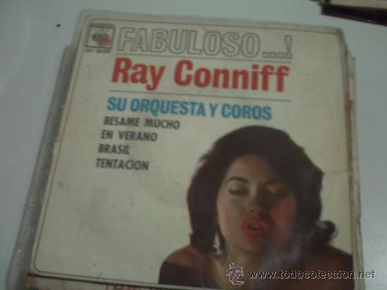 Discos de vinilo: EP DE RAY CONNIFF.BESAME MUCHO+3 PEPETO - Foto 1