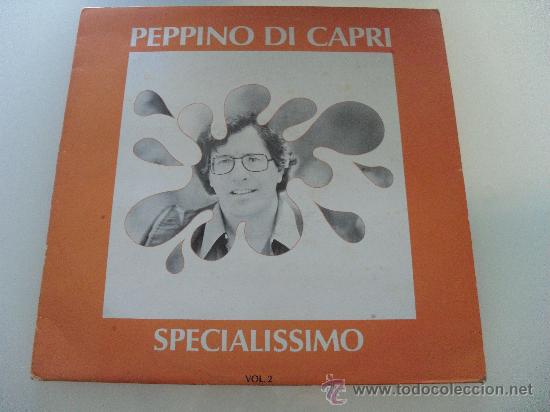 Discos de vinilo: PEPPINO DI CAPRI - SPECIALISSIMO VOL 2 1978 - Foto 1