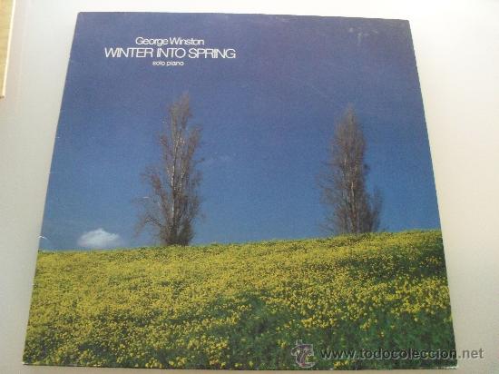 Discos de vinilo: GEORGE WINSTON -  WINTER INTO SPRING 1982  MADE IN GERMANY - Foto 1