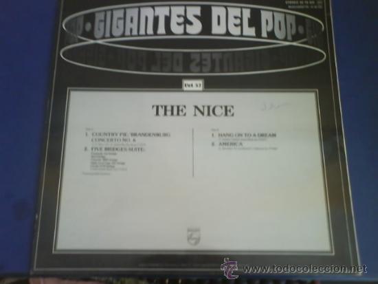 Discos de vinilo: THE NICE GIGANTES DEL POP - Foto 2