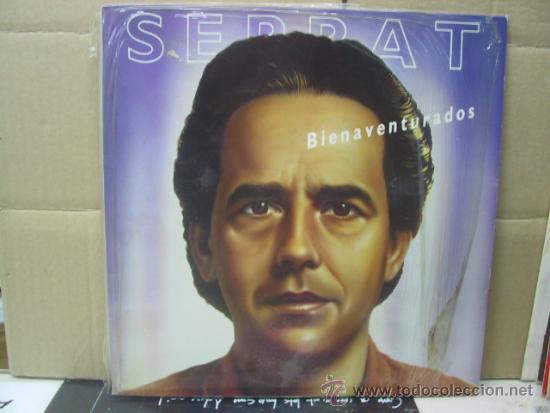 Discos de vinilo: SERRAT - BIENAVENTURADOS - ARIOLA 1987 - Foto 1