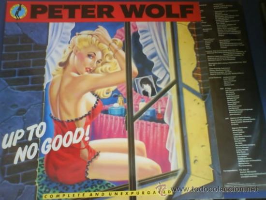 Discos de vinilo: PETER WOLF  UP TO NO GOOD - Foto 1