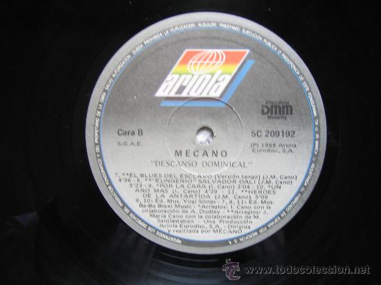 Discos de vinilo: LP  MECANO 1988 - Foto 2