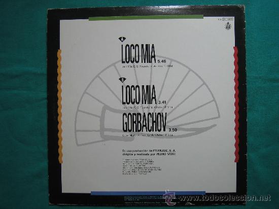 Discos de vinilo: LP  LOCO MIA 1989 - Foto 4