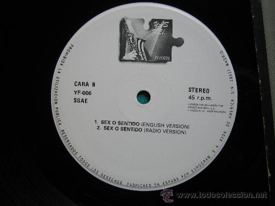 Discos de vinilo: LP  SEX SENTIDO 1990 - Foto 3
